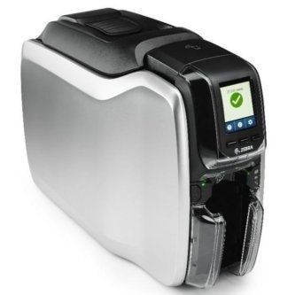 Compact silver-and-black electronic device with a small display and front card slot