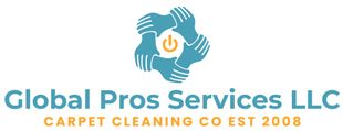 Global Pro's Services, LLC Global Pros Services LLC logo with teal emblem and gold text, “Carpet Cleaning Co Est 2008”