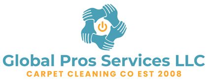 Global Pro's Services, LLC Global Pros Services LLC logo with teal emblem and gold text, “Carpet Cleaning Co Est 2008”