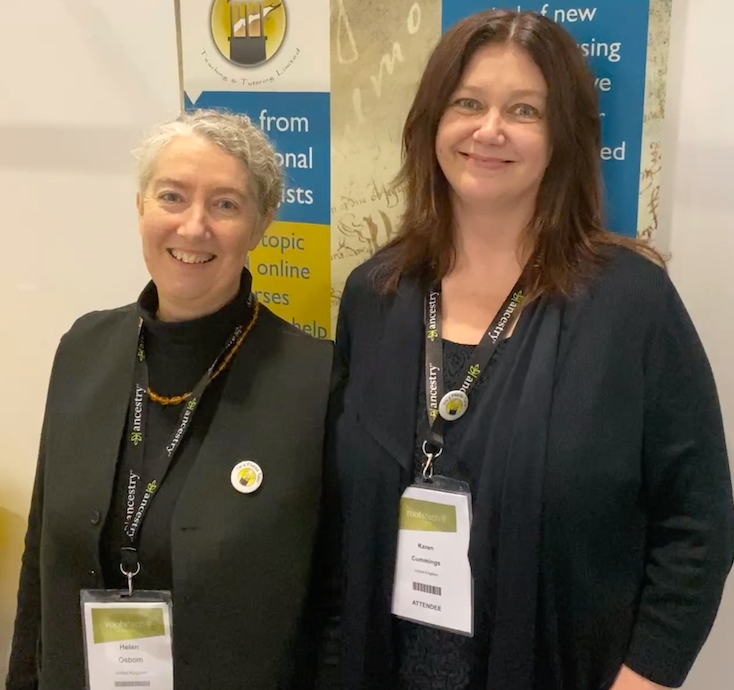 Co-founder of Pharos Tutors, Helen Osborn, with current Owner and Managing Director, Karen Cummings