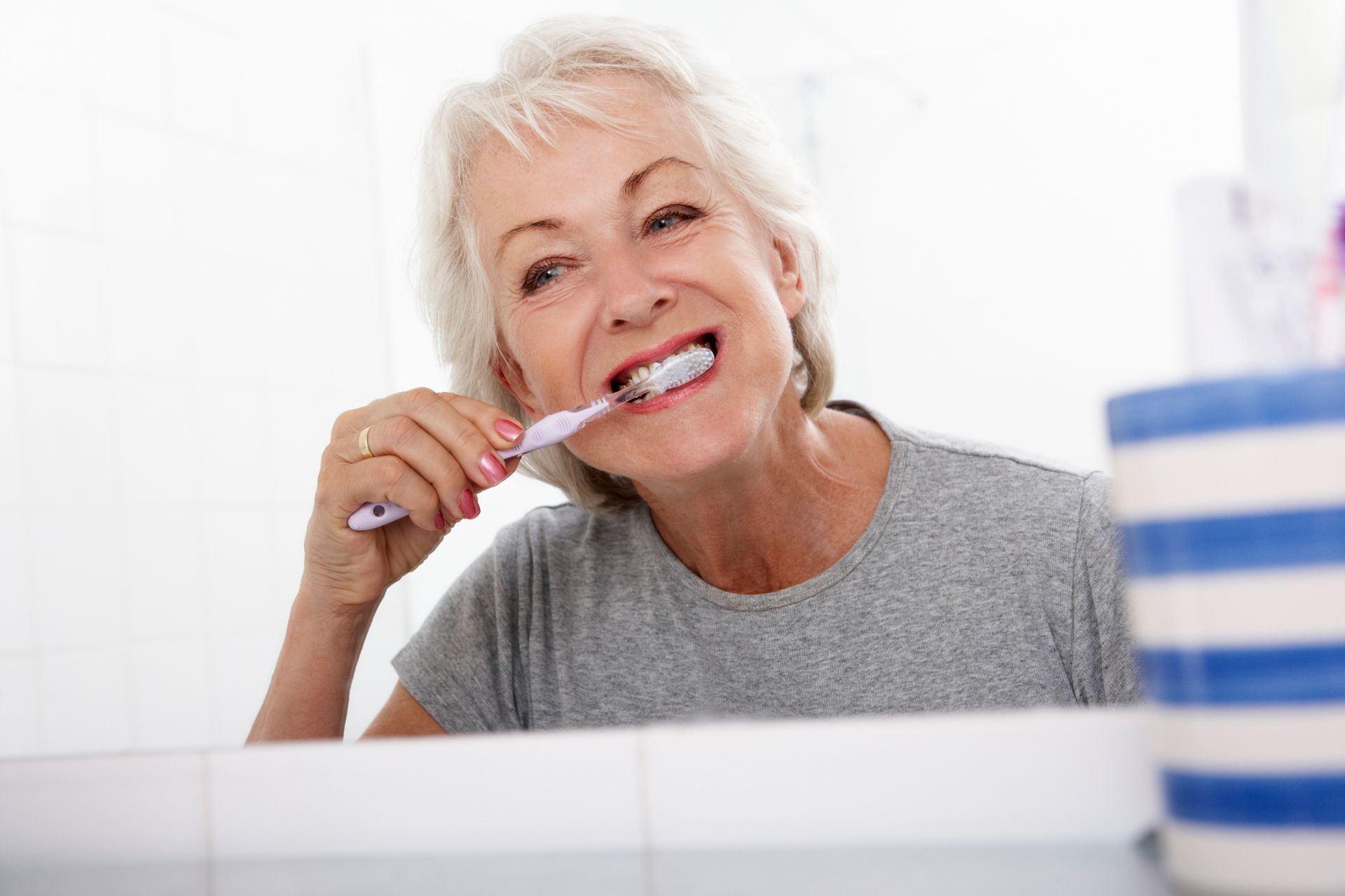 Old Woman — Lakeville, NY — Vital Dental Professionals, PC