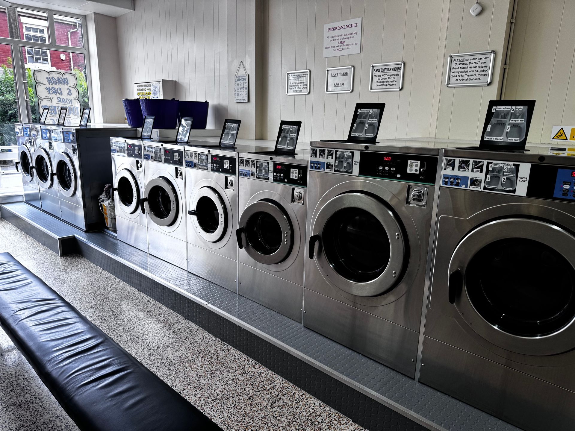 brown washing machines