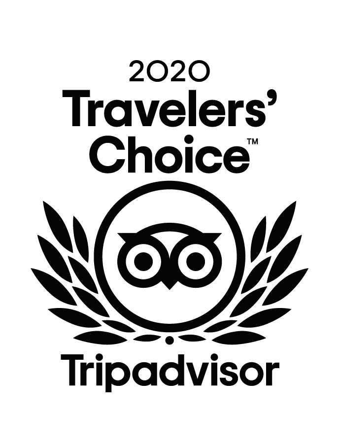 TripAdvisor Traveler’s Choice 2020. Distinción otorgada por los viajeros, destacando a Hotel Las Islas como uno de los mejores del mundo.