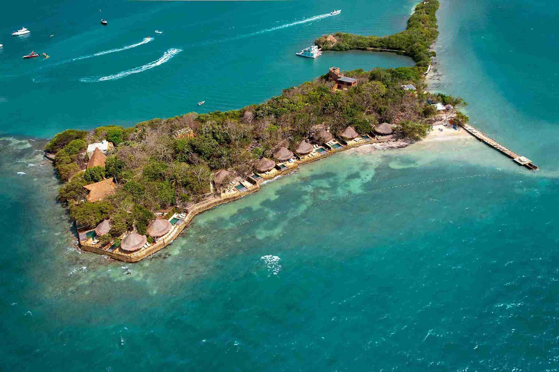 Panorámica de isleta del Hotel Las Islas