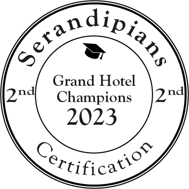Traveler Made – 2nd Grand Serendipian Hotel Champion 2023. Distinción en la categoría de hoteles de lujo personalizados.