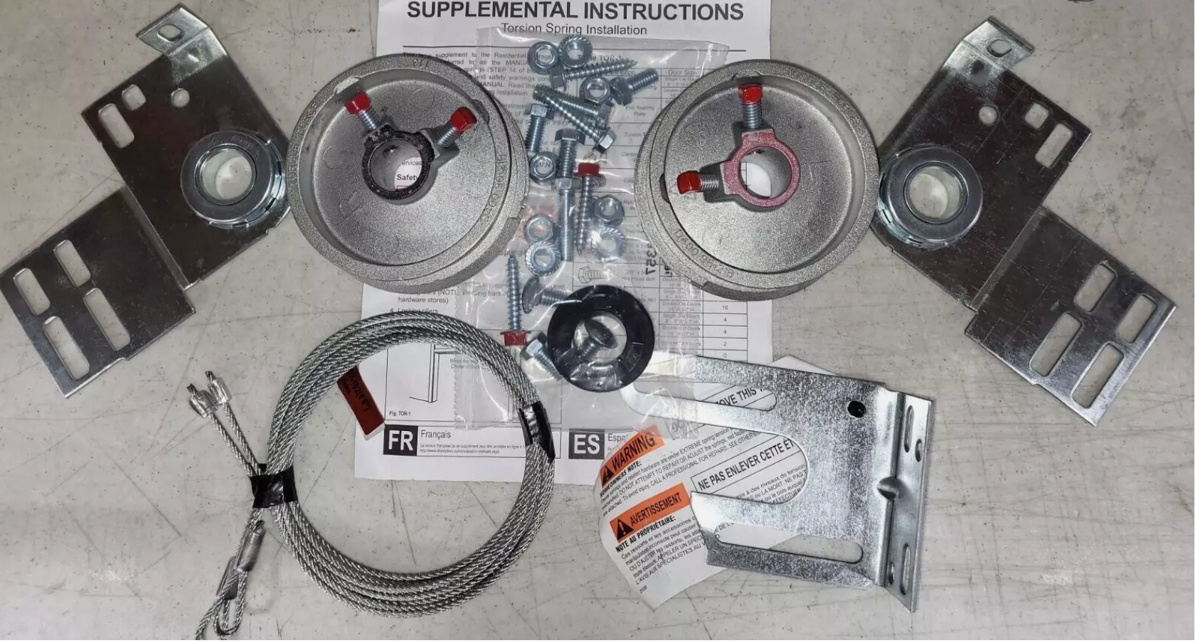 Garage Door Torsion Cable Drum