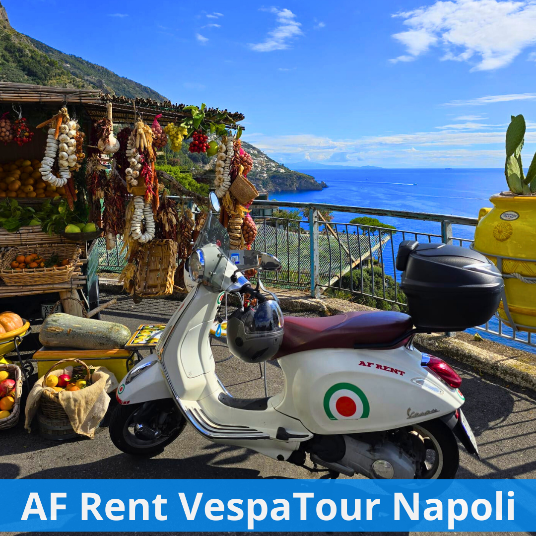 Free digital maps and itineraries for Amalfi Coast by Vespa. Recommended routes and scenic paths for scooter routes.