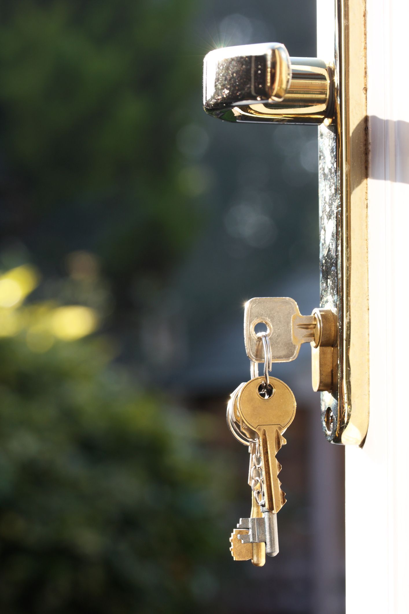 A Bunch of Keys Hanging from A Door Lock - Miramar, Florida - A Better Keyway Locksmith