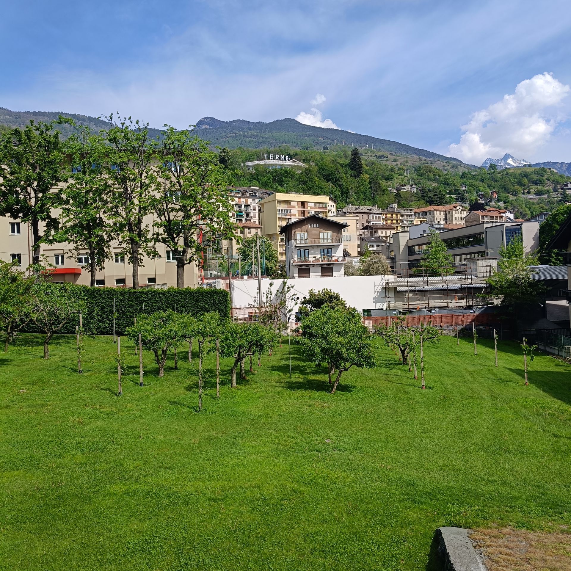 Saint-Vincent thermal spa in the Aosta Valley, Italy