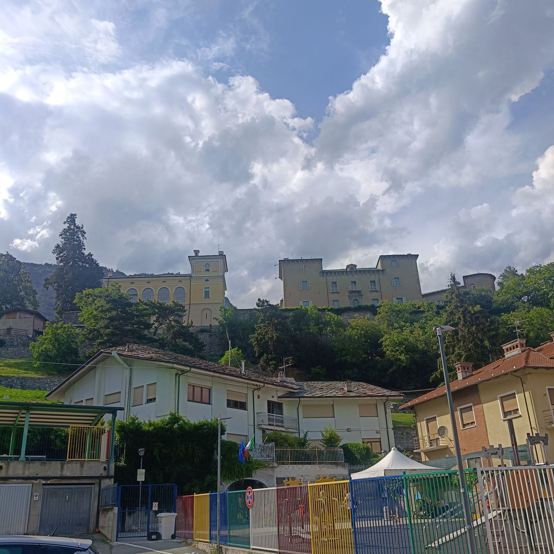 Passerin d'Entrèves Castle in Châtillon, Aosta Valley
