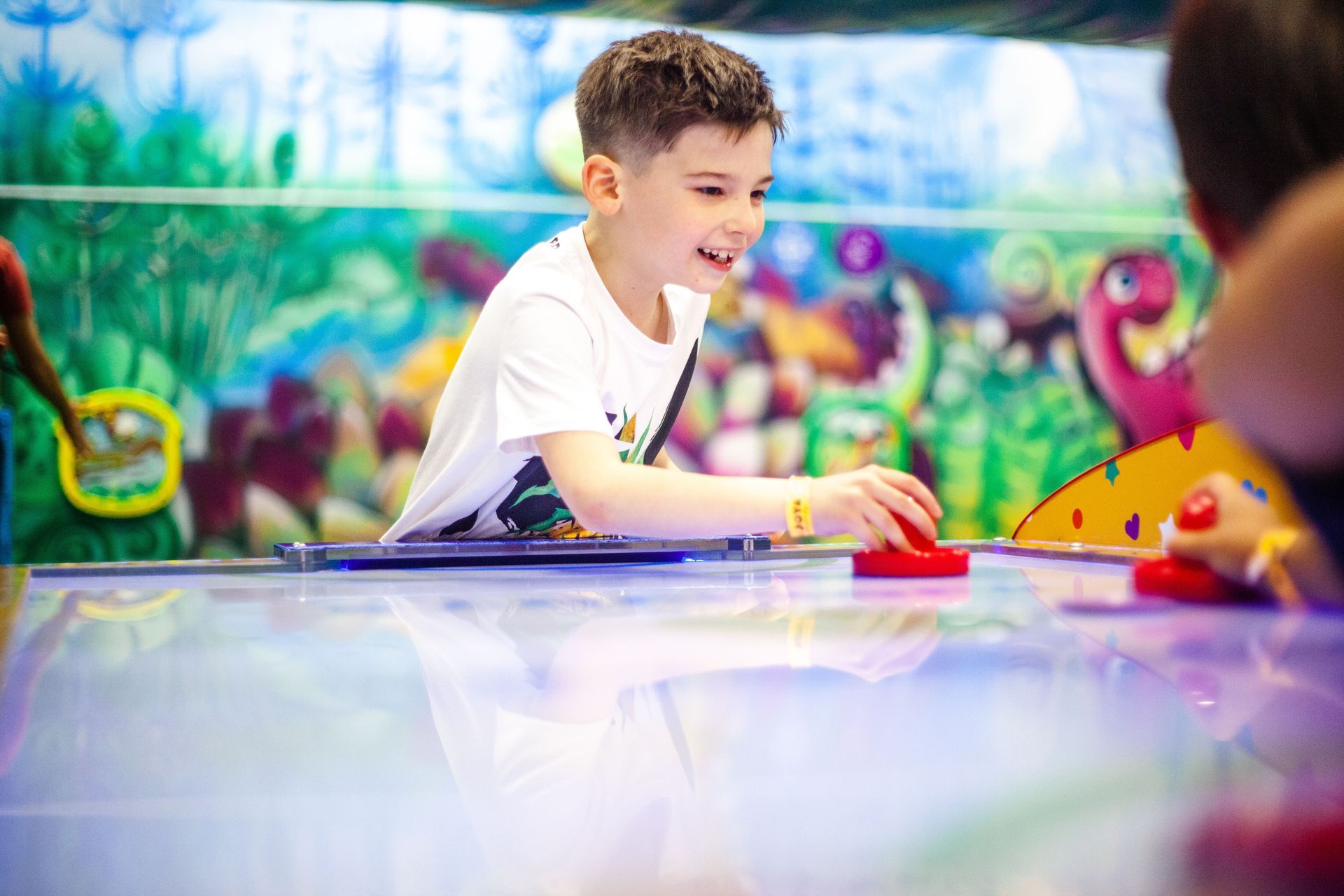 Area Kids della Festa Patronale di Châtillon con gonfiabili, giochi, animazione e bambini che si divertono all'aperto durante gli eventi estivi 2026.