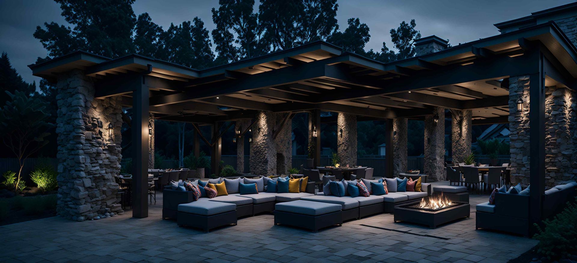Natural Stone Retaining Wall Raleigh North Carolina