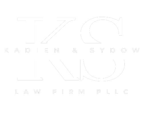 Logo for ZG Law Firm LLC, white text on a white background.