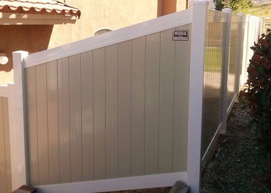 Backyard privacy fencing — Riverside, CA — Ross Fence Co
