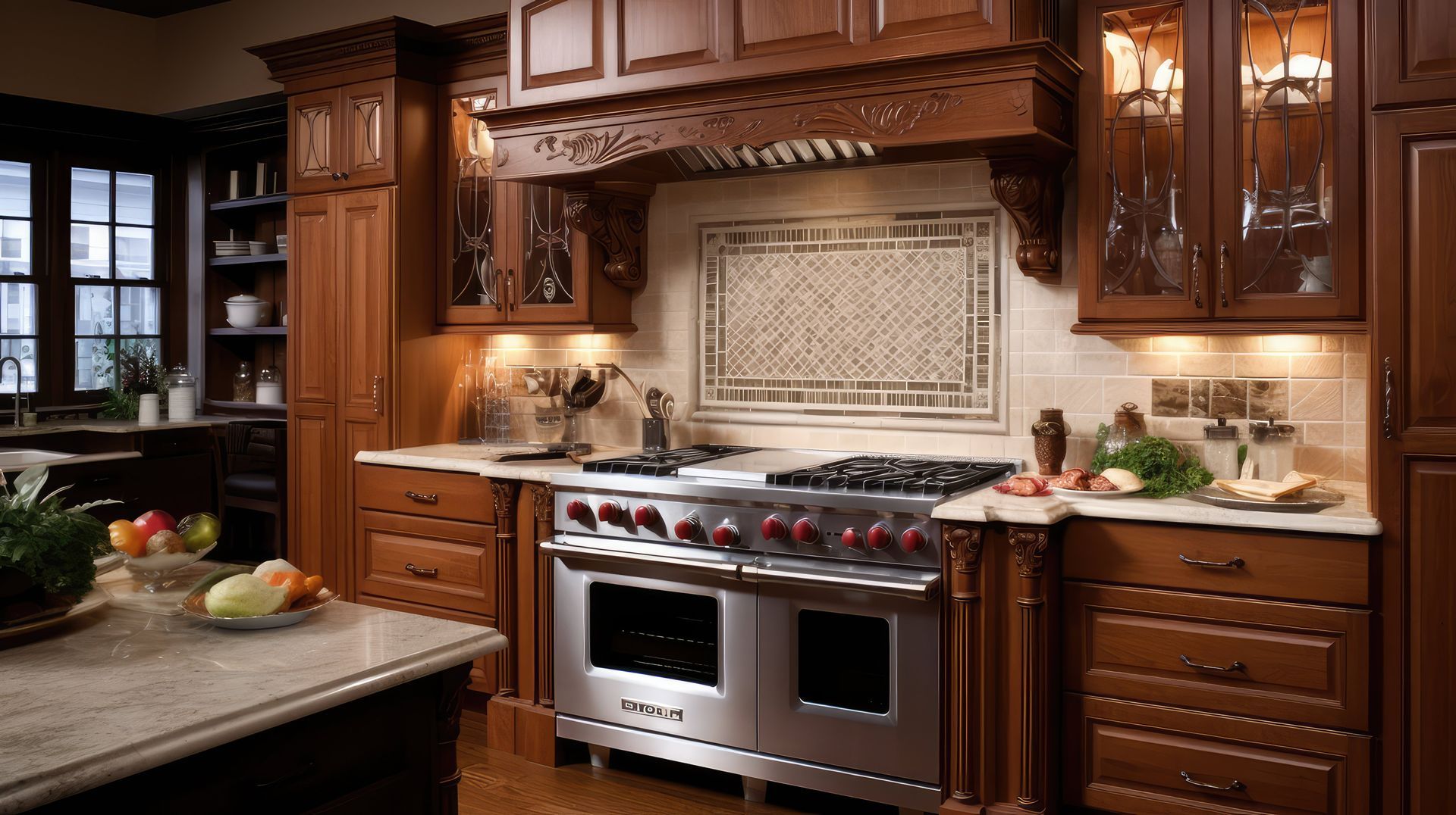 Washing machine with open top, revealing interior components, near a kitchen counter and tools.