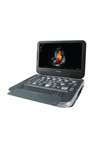 A laptop computer with a picture of a heart on the screen.
