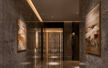 沐熹閣，新北新莊推薦按摩SPA，精緻裝修門廳