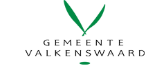 Logo van Gemeente Valkenswaard met een groen vinkje en zwarte tekst op een witte achtergrond.
