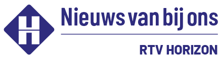 Nieuws van bij ons logo met paars RTV Horizon-icoon en tekst op witte achtergrond