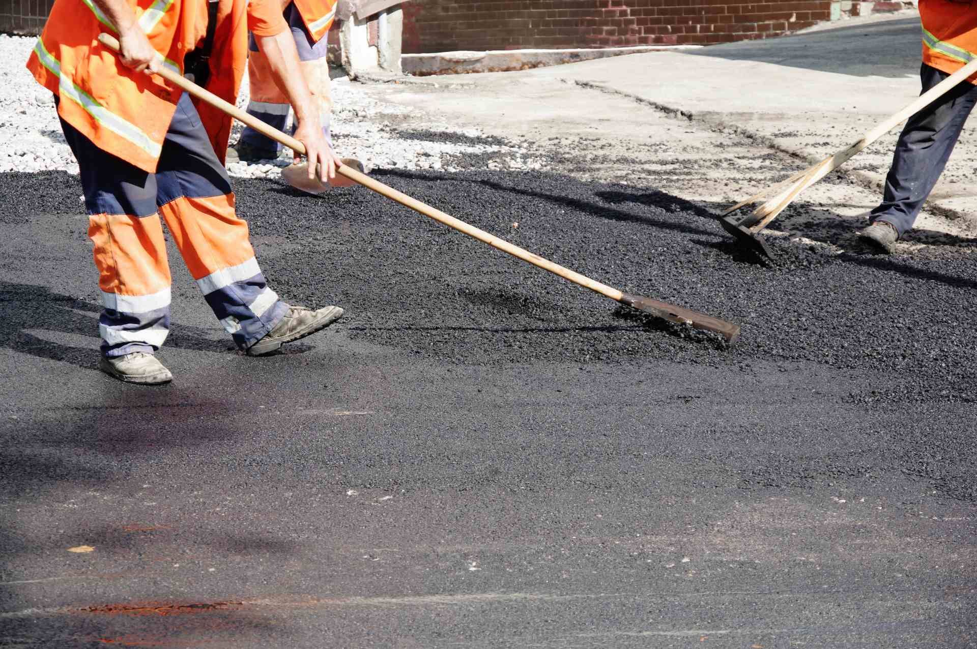 filling concrete