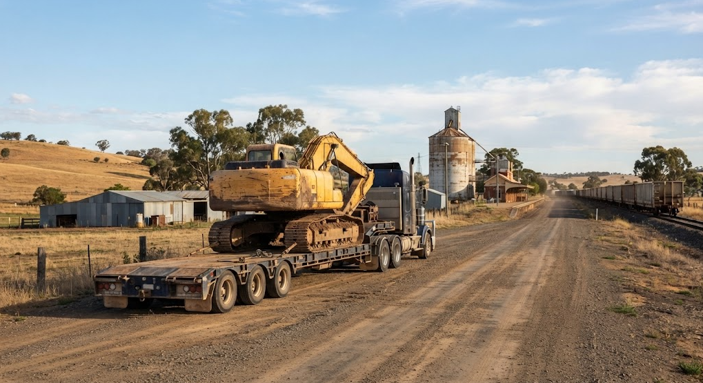 Low-loader transport services