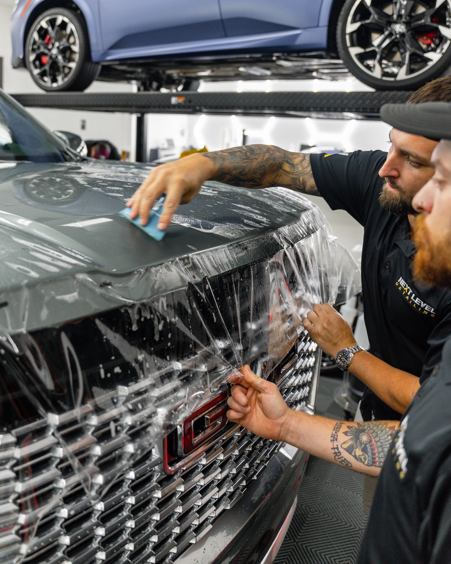 Auto Paint Protection Film Installation