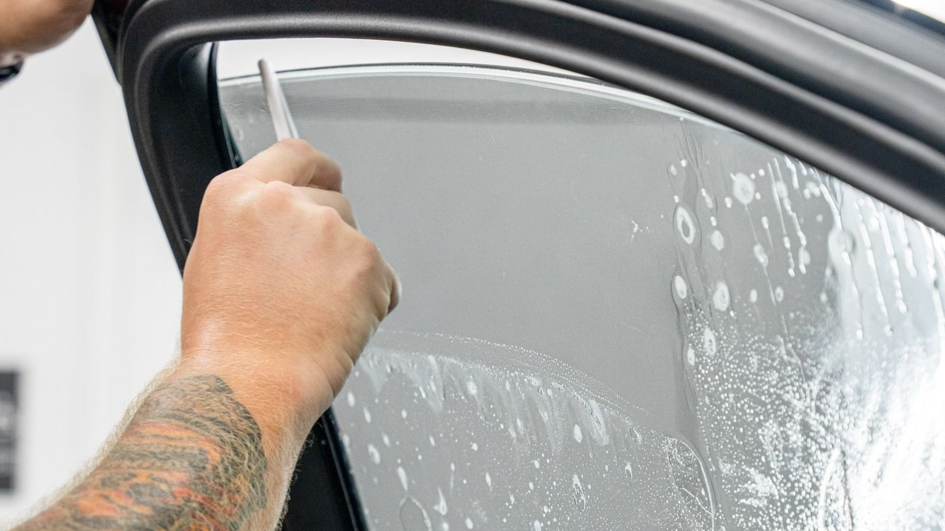 professional window tint installation