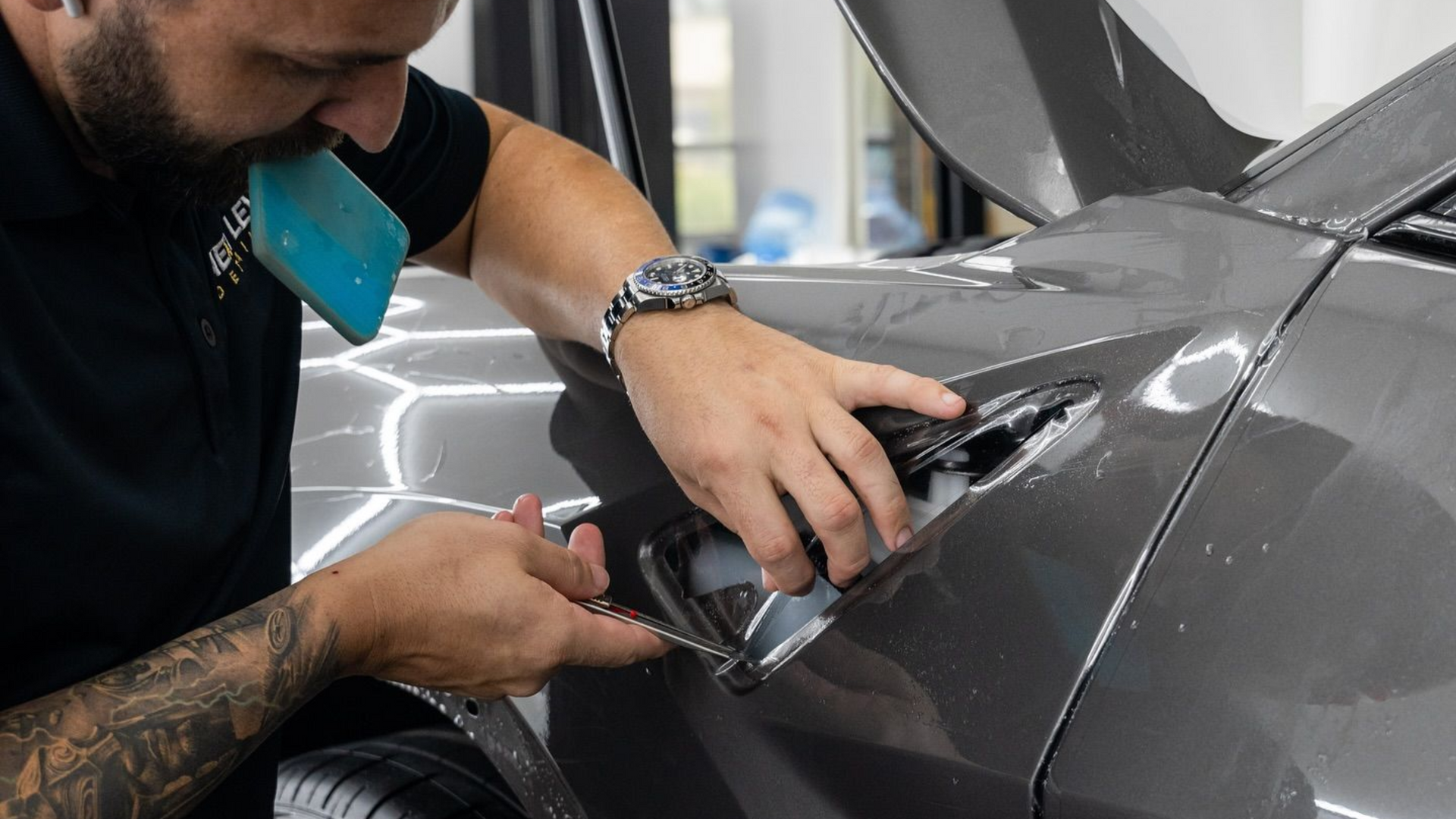 professional paint protection film installation