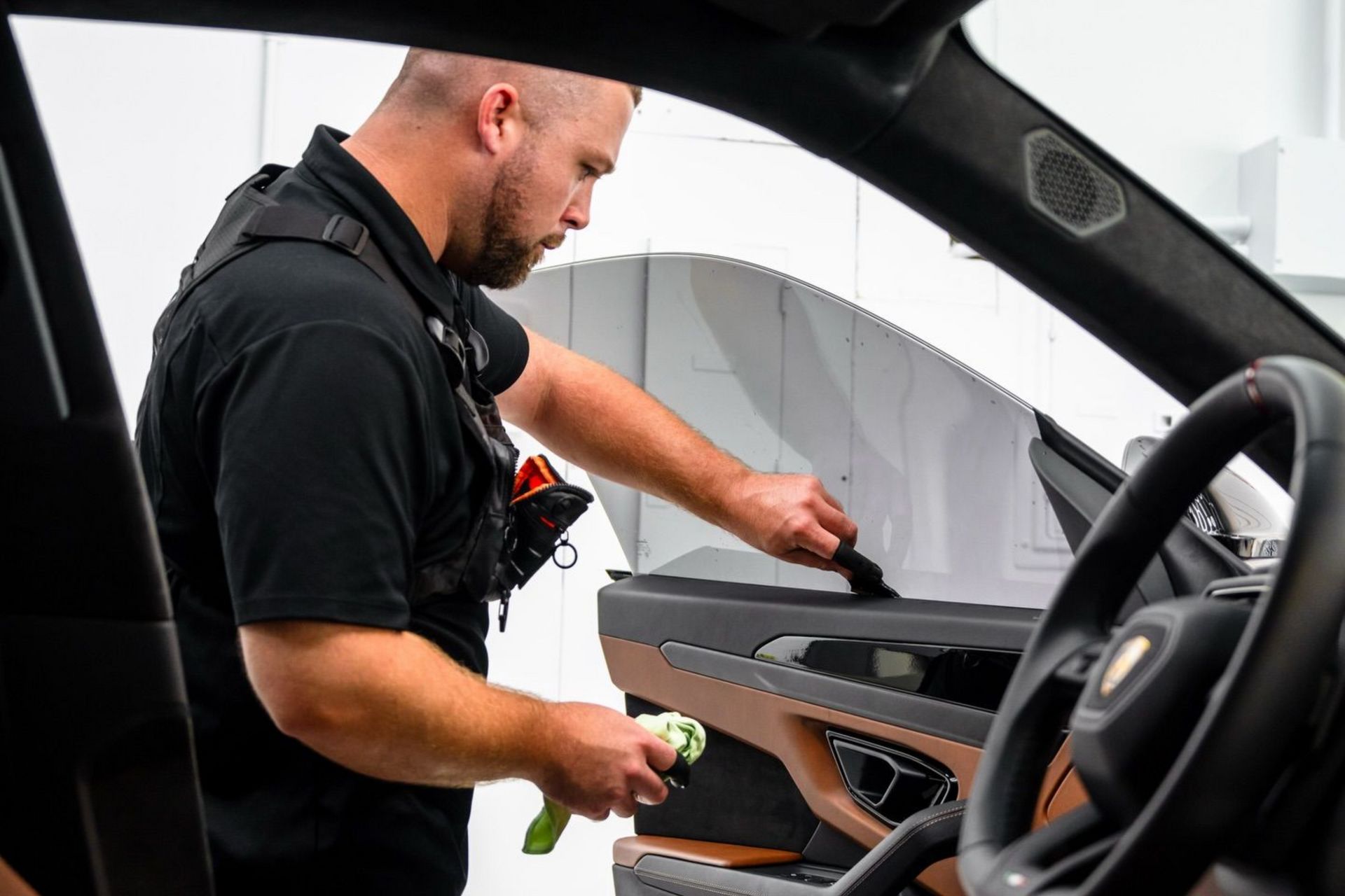 professional window tinting installation