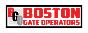 Boston gate operators logo on a white background