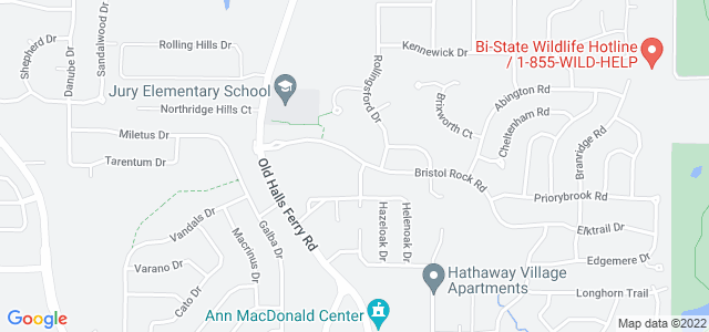 Map of business location