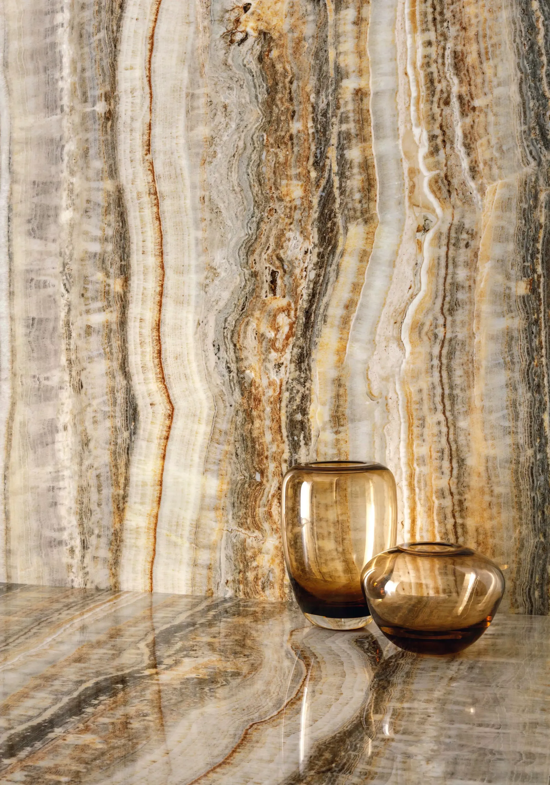 ceramic exantric caramel florim