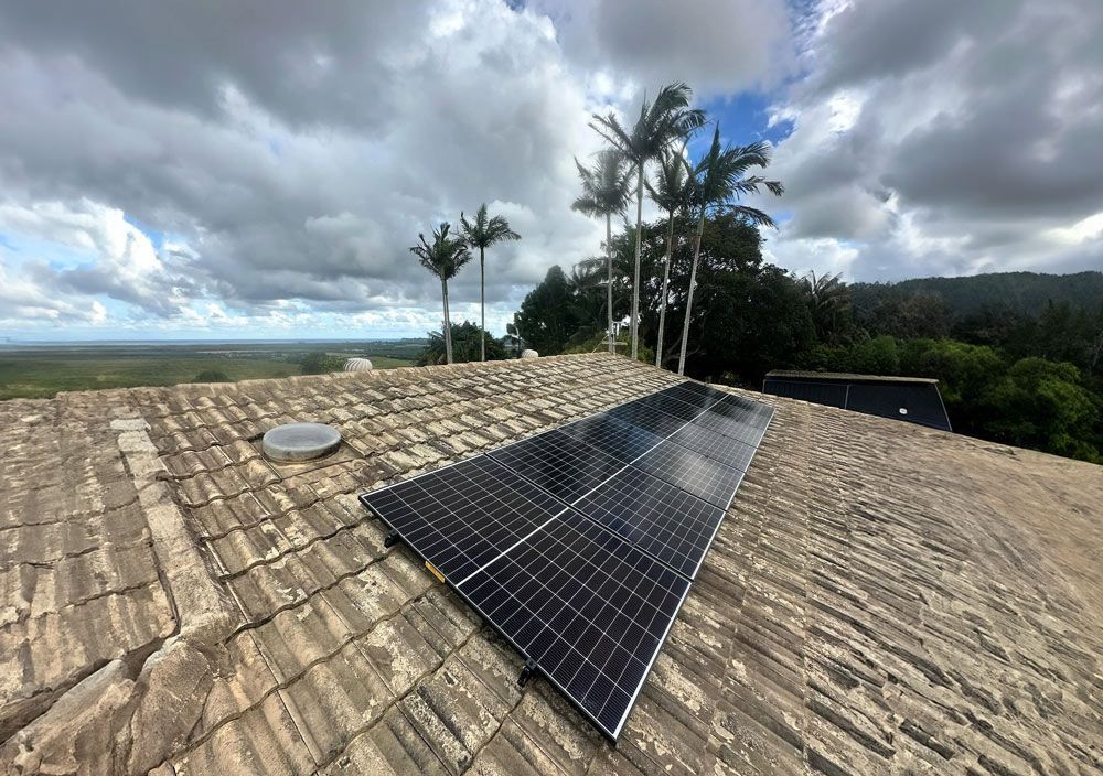 A Newly Installed Solar Panels In Lismore Homes