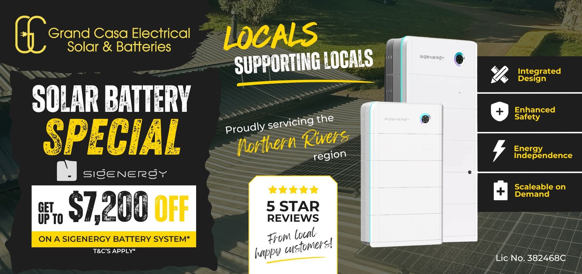 Solar Batteries Promotion