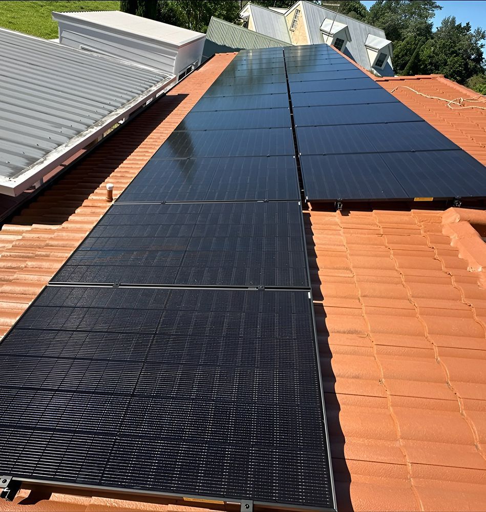 Residential solar panel installation Lismore