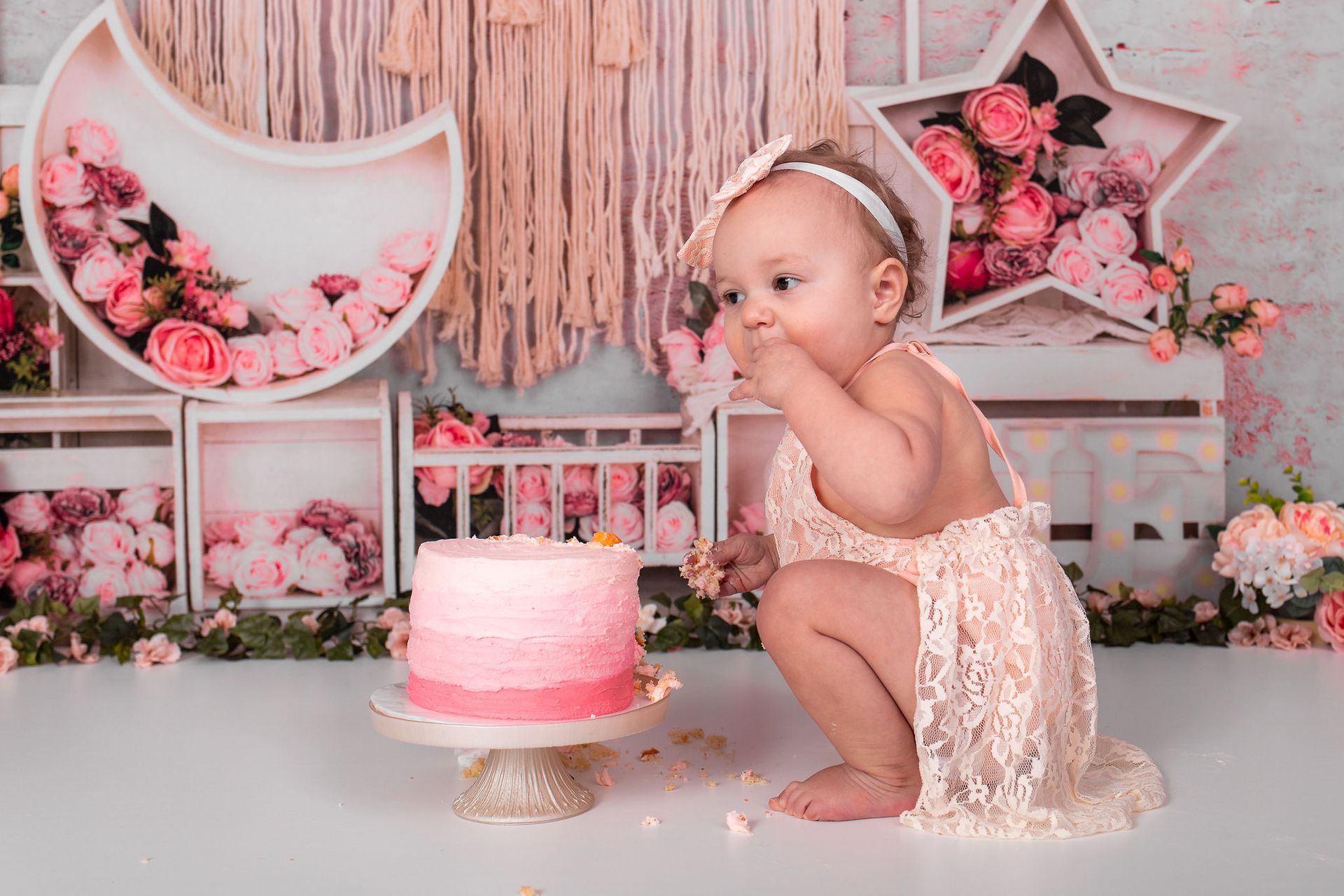 Crystal Justine Photography - cake smash photography