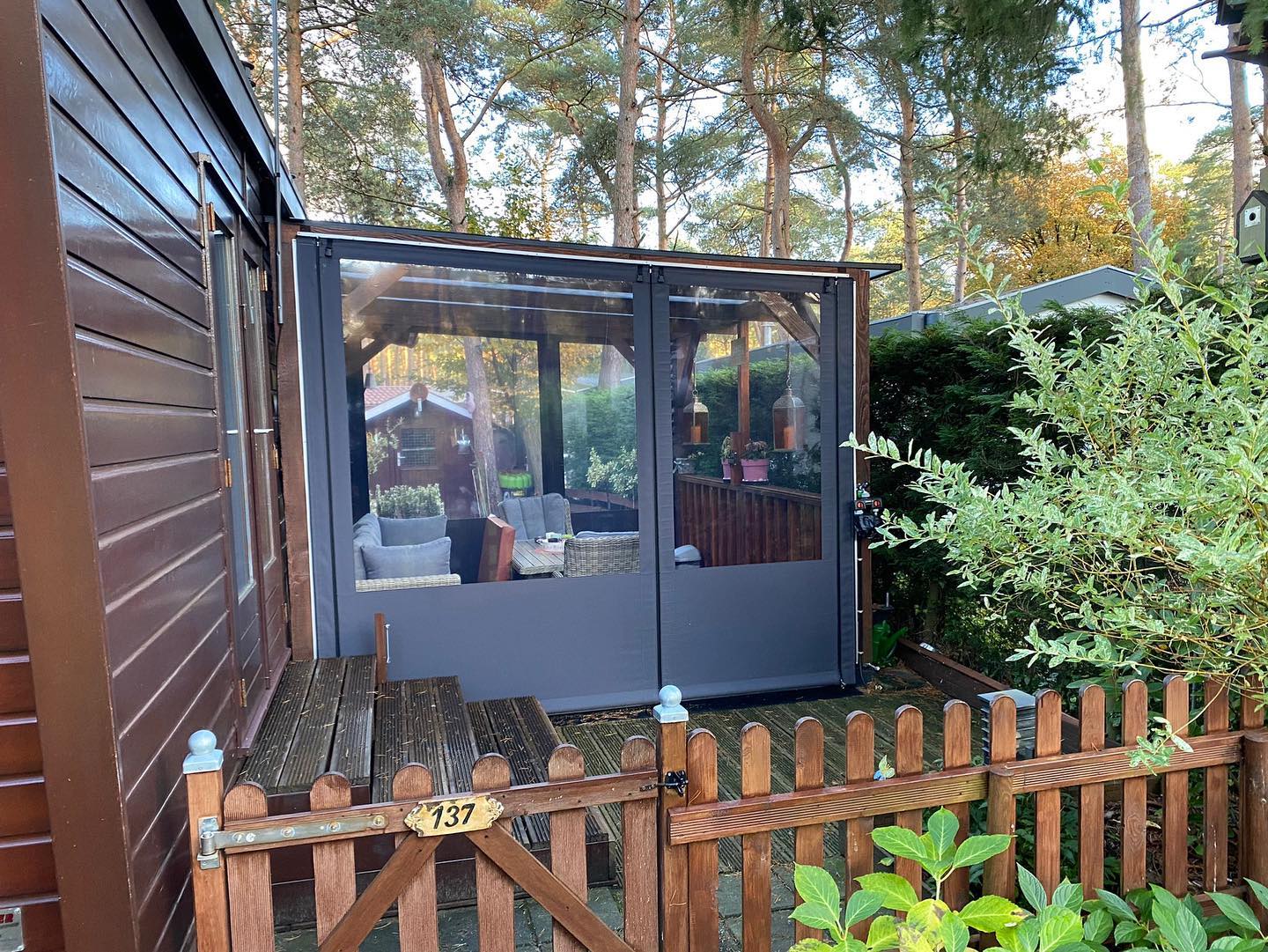 Camping de Rimboe in Ermelo Veranda Zeilspecialist de Veluwe