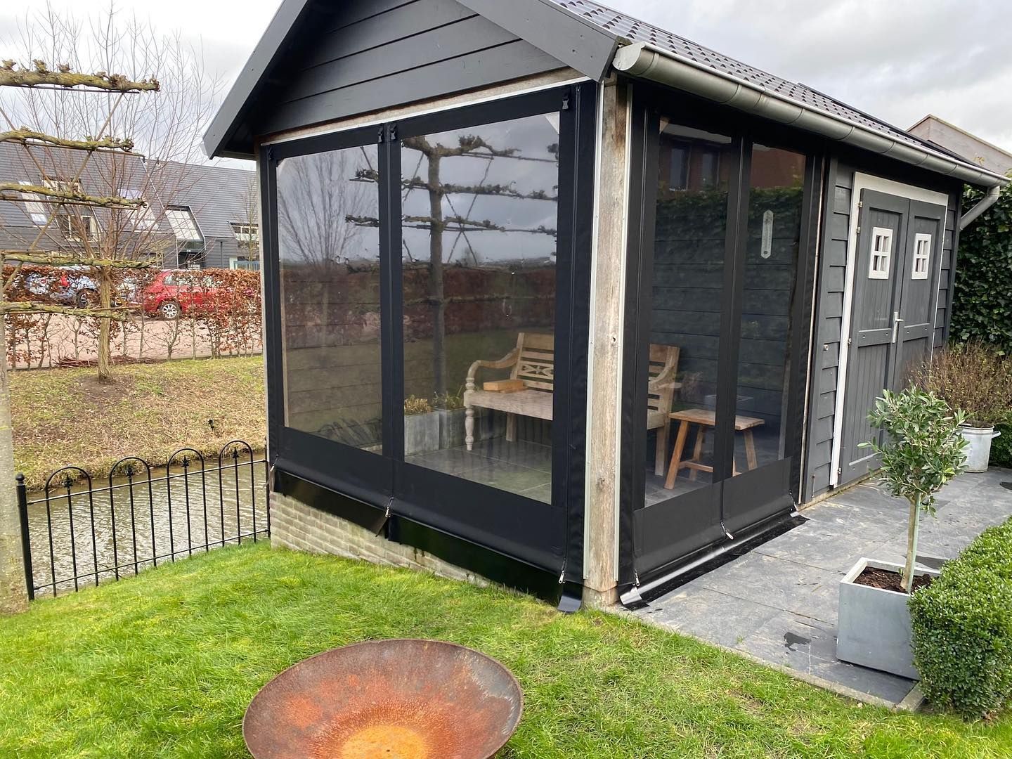 veranda in Leerbroek mogen voorzien van zeilen op maat
