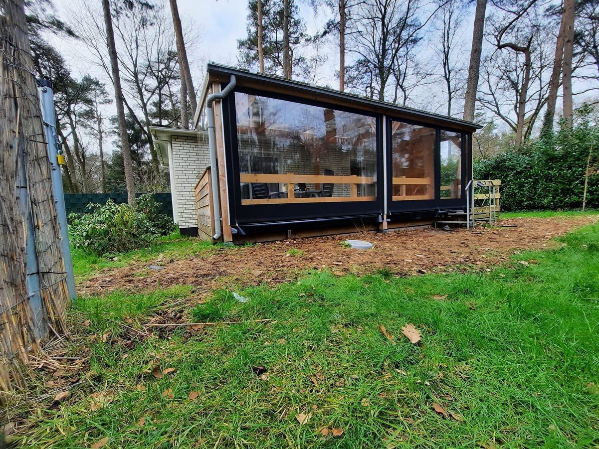 verandazeil geplaatst in Doornspijk