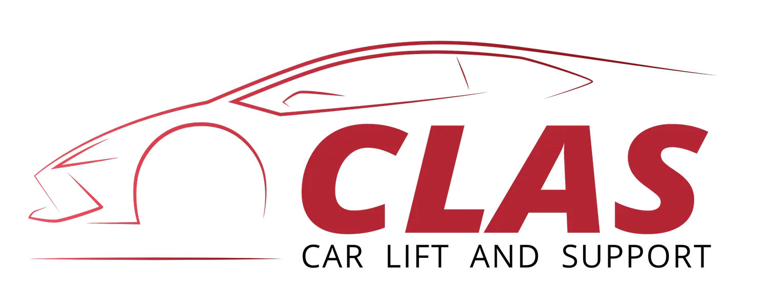Gå til forside Clas logo med rød illustreret bil
