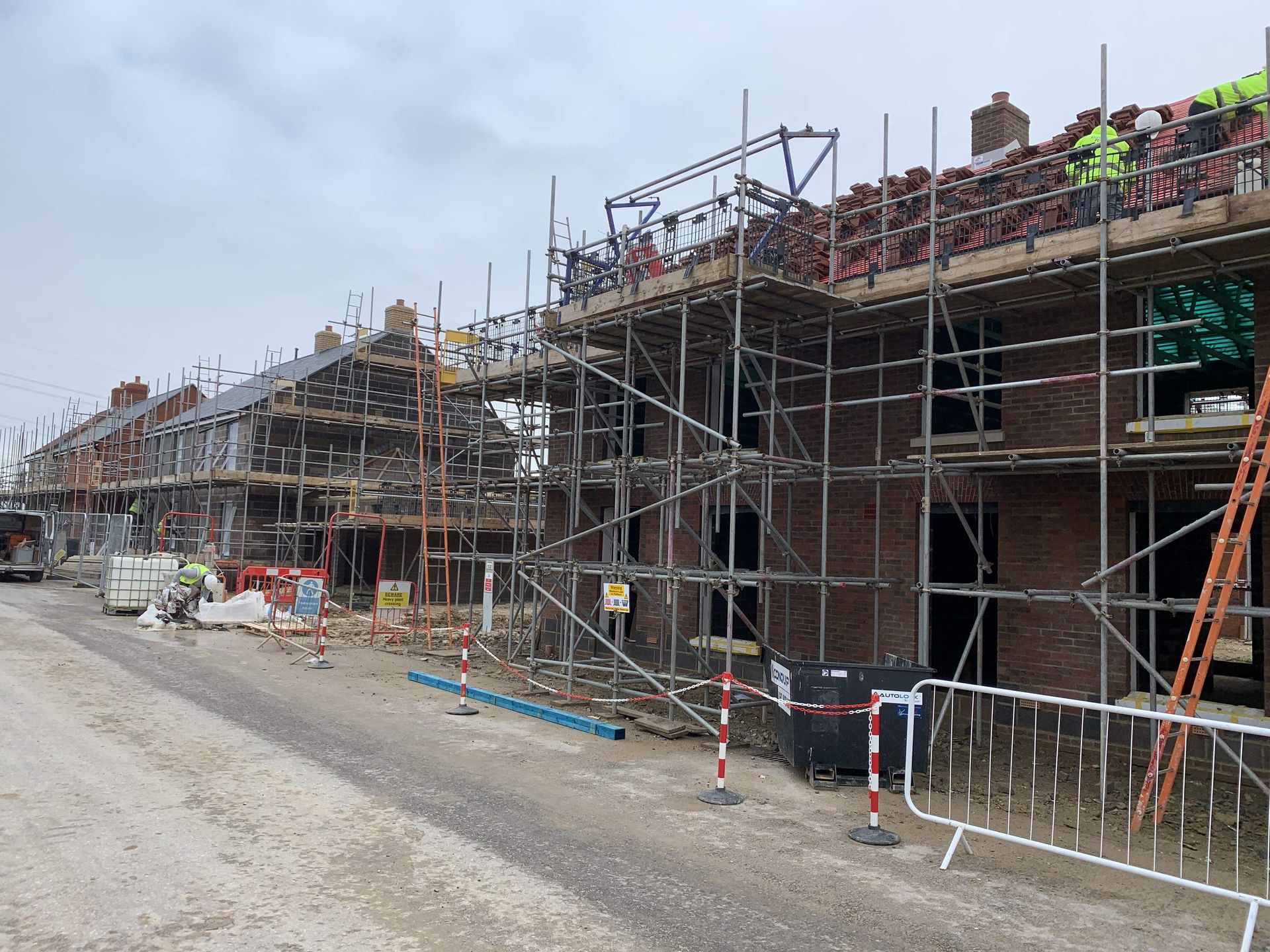 Scaffolding work