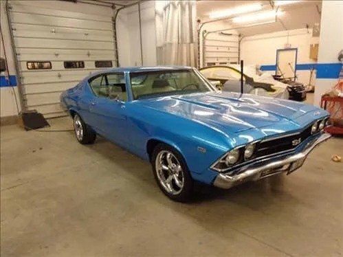 Blue Muscle Car — Gardiner, ME — Daniel's Auto Body