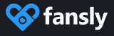 This is the logo with linked text to fansly.com