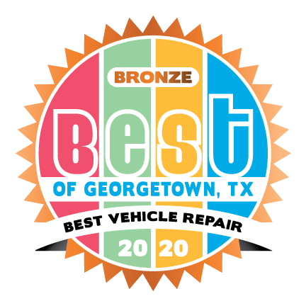 Best of Georgetown, TX 2020 - Best Vehicle Repair Bronze | Georgetown Interstate Transmission & Auto Repair
