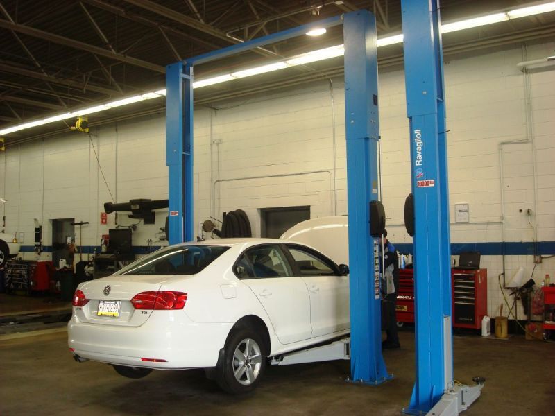 2 Post Lift Servicing
