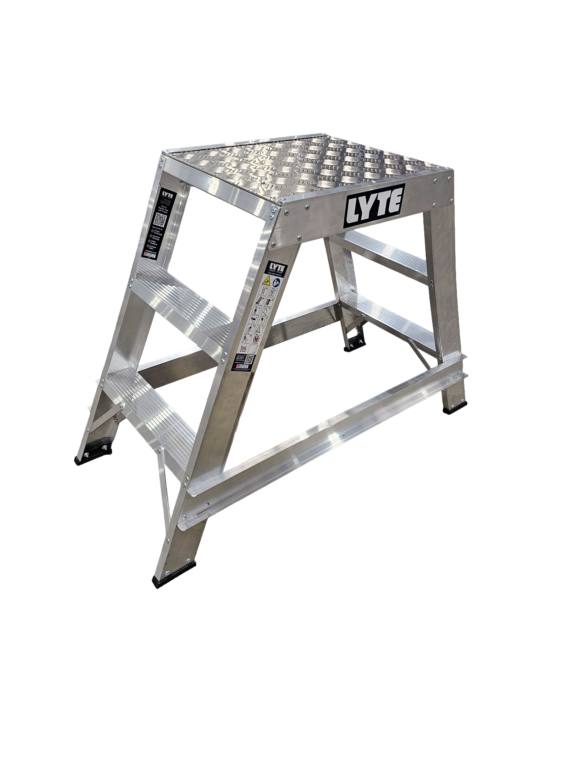 A ladder with the words `` coming soon '' written on it.