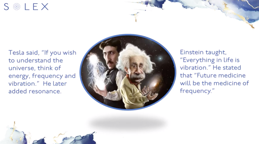 This Energy Medicine is backed by science AO Scan is based on the works of scientists - Tesla & Einstein