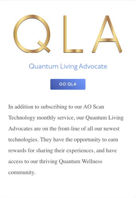 Share with others creates a GENEROUS RESIDUAL INCOME STREAM Quantum Living Advocate - generous residual income stream