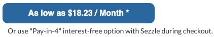 A blue button that says as low as $ 18.23 / month