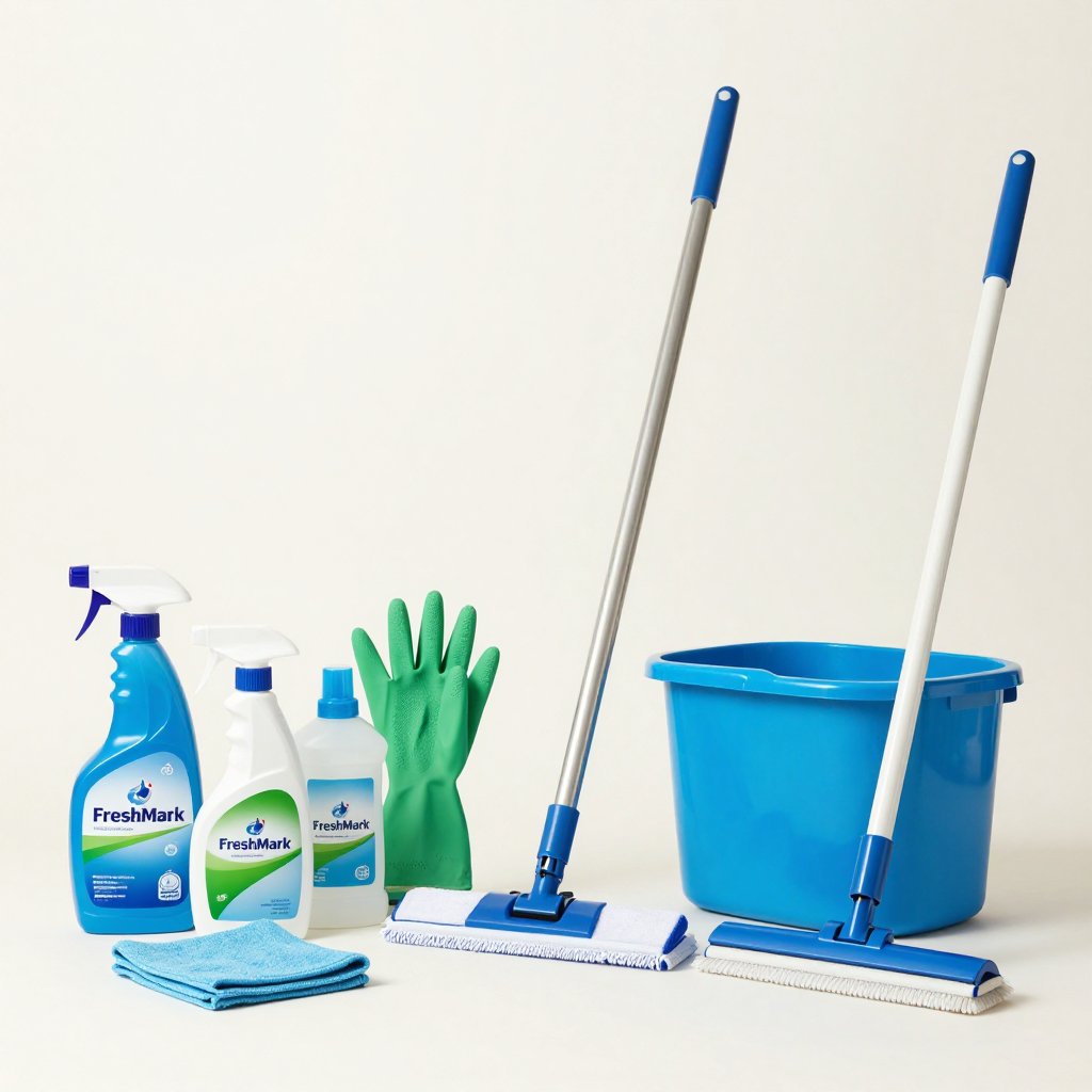 Residential cleaning service in Richardson TX professional cleaners at work
